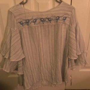 Embroidered blouse